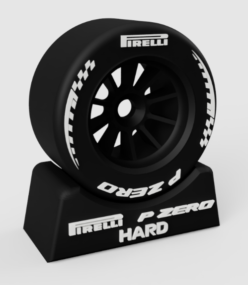 🏎️ Support Design Roue F1 – Édition Racing