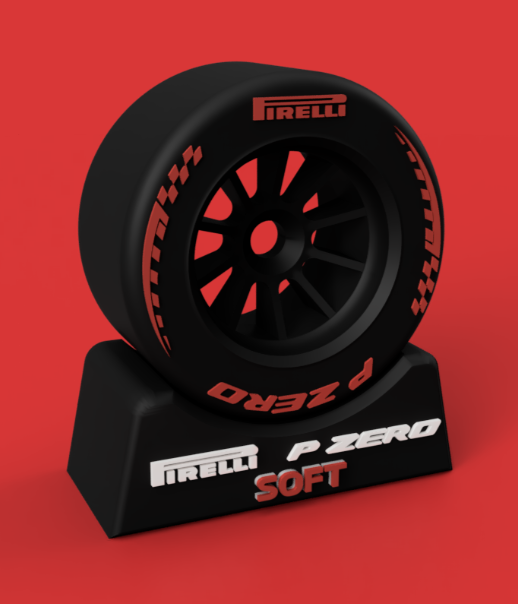 🏎️ Support Design Roue F1 – Édition Racing