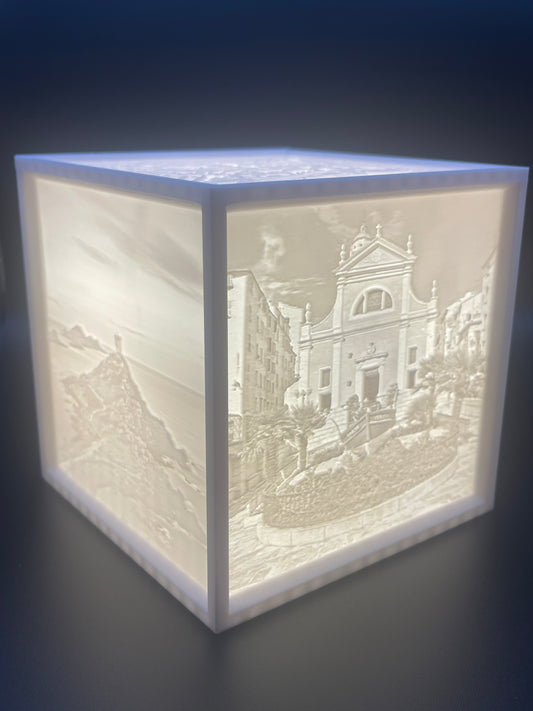 Lampe Lithophanie Personnalisée – 4 Photos